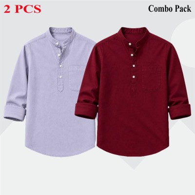 Full Sleeve Katua Oxfrod Cotton Fabric