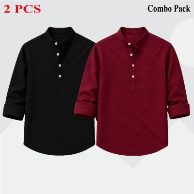 Full Sleeve Katua Oxfrod Cotton Fabric