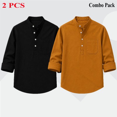 Full Sleeve Katua Oxfrod Cotton Fabric