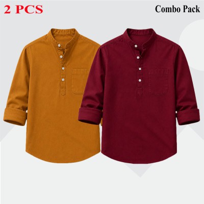 Full Sleeve Katua Oxfrod Cotton Fabric