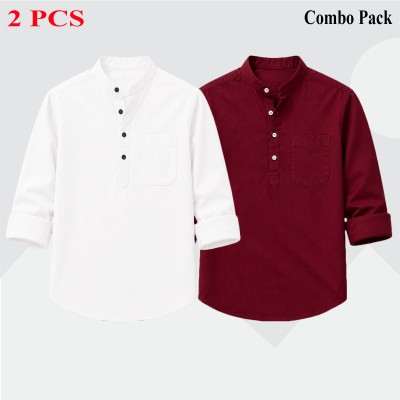 Full Sleeve Katua Oxfrod Cotton Fabric
